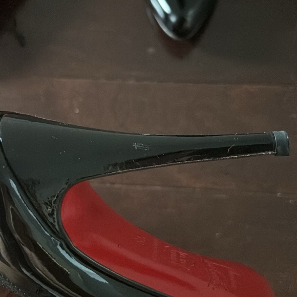 Christian Louboutin ART LASTIC Patent Leather Booties (Size 39) - Picture 6 of 8